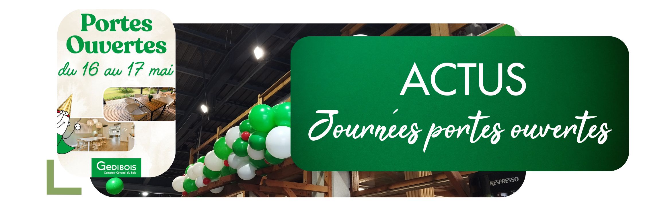 JOURNÉES PORTES OUVERTES : 3ème ÉDITION